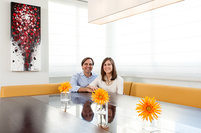 Portrail of couple for Nexos Magazine
